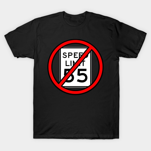 I Can't Drive 55 T-Shirt by Spatski